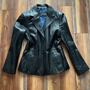 Wilson’s Leather jacket black small